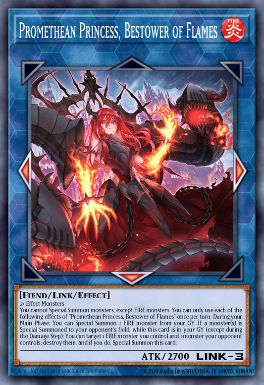 Promethean Princess, Bestower of Flames - Ultra Rare