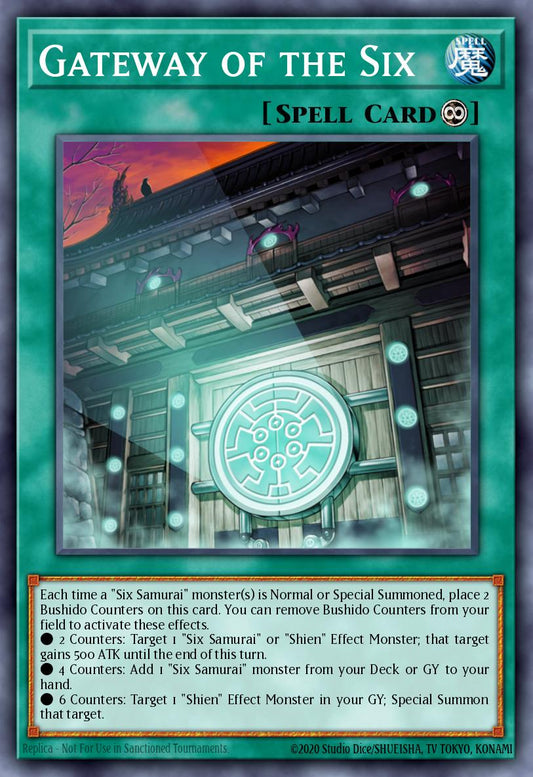 Gateway of the Six - BLGG-EN105 - Ultra Rare