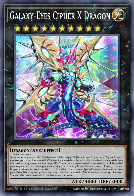 Galaxy-Eyes Cipher X Dragon - BLGG-EN101 - Secret Rare
