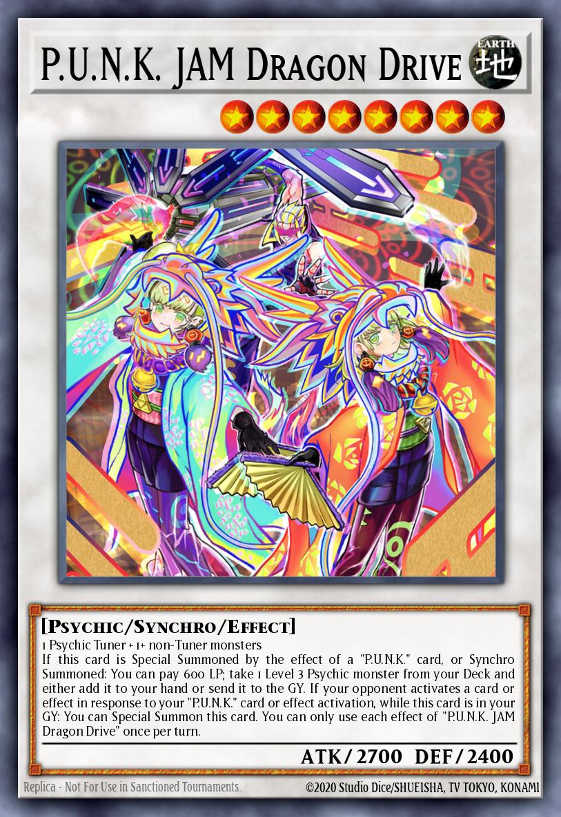 P.U.N.K. JAM Dragon Drive - Ultra Rare