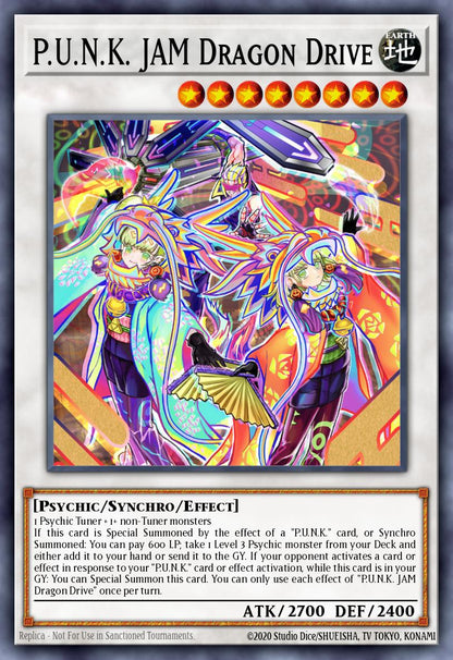 P.U.N.K. JAM Dragon Drive - Ultra Rare