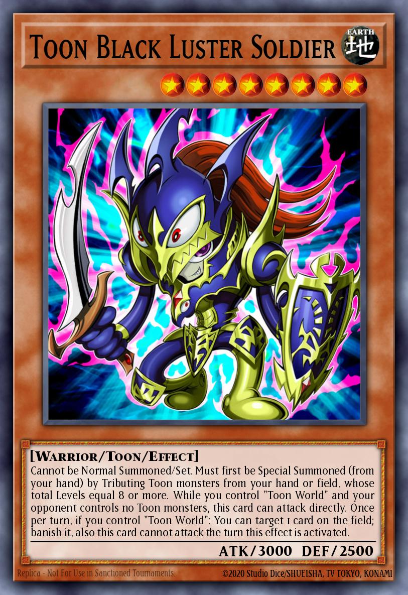 Toon Black Luster Soldier - RA03-EN272 - Platinum Secret Rare