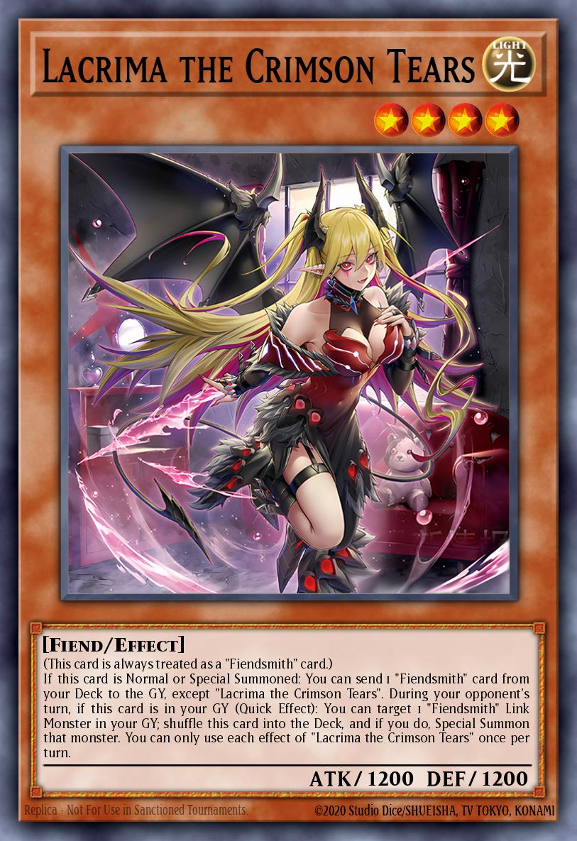 Lacrima the Crimson Tears - MP25-EN100 - Prismatic Secret Rare