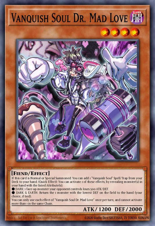 Vanquish Soul Dr. Mad Love - RA04-EN045 - Ultra Rare