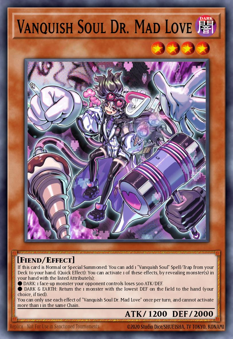 Vanquish Soul Dr. Mad Love - RA04-EN045 - Platinum Secret Rare