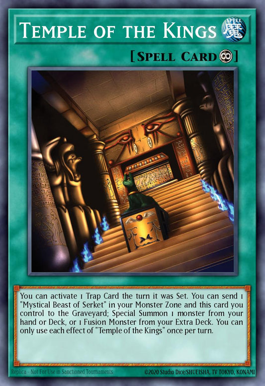 Temple of the Kings - MP25-EN017 - Starlight Rare