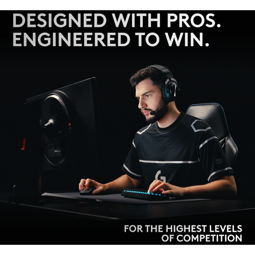Logitech(R) G PRO X 60 Lightspeed Gaming Keyboard - Black - Image 2