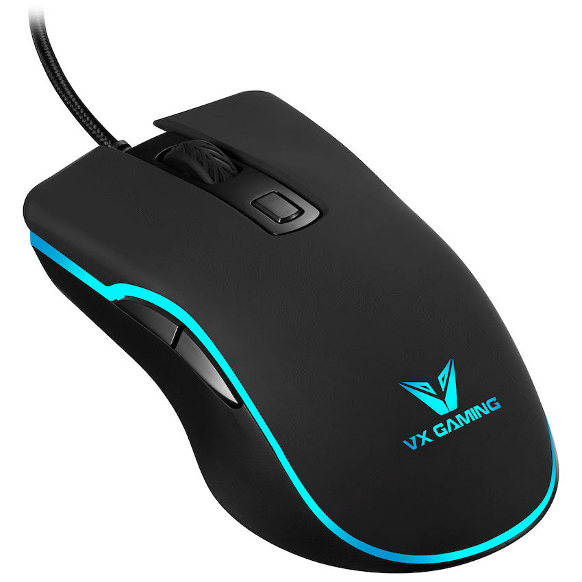 VX Gaming Hypnos Series Gaming Mouse with Rainbow Lighting - Image 2