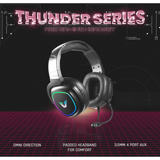 VX Gaming Maverick series Gaming Headset RGB - Image 2