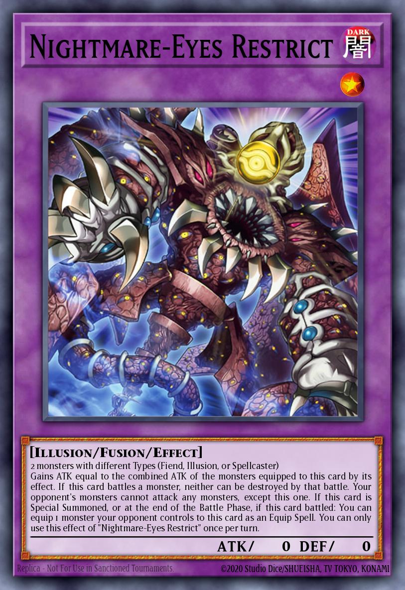 Nightmare-Eyes Restrict - MAMO-EN122 - Secret Rare