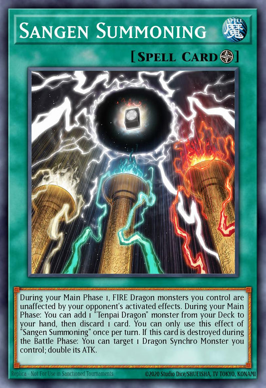 Sangen Summoning - MP25-EN197 - Ultra Rare