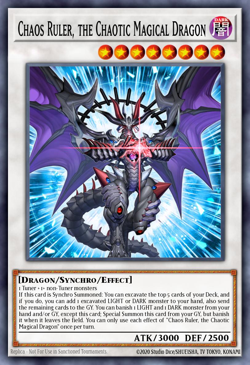 Chaos Ruler, the Chaotic Magical Dragon - MP25-EN150 - Prismatic Secret Rare
