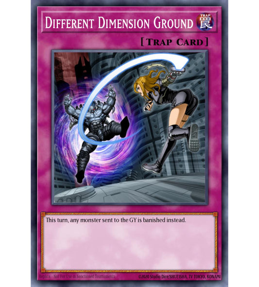 Different Dimension Ground Secret Rare RA04-EN101