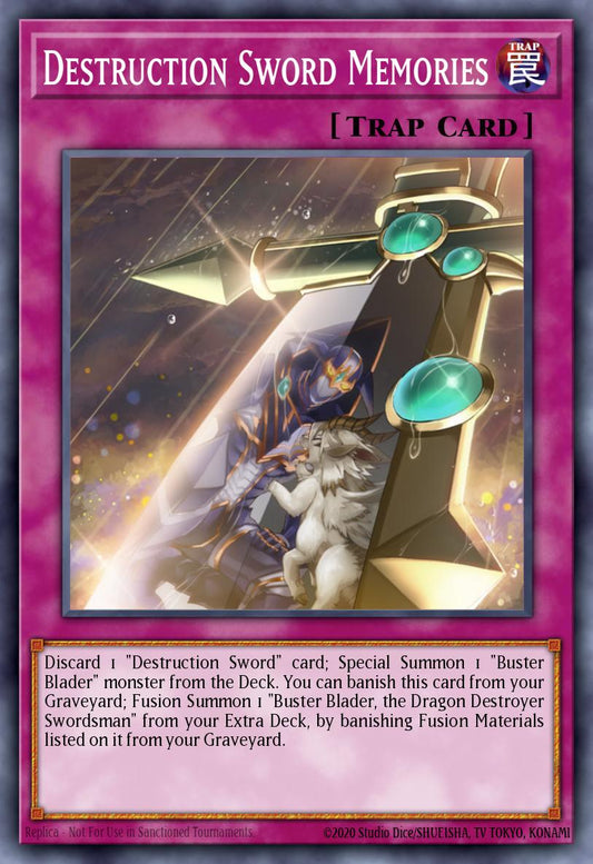 Destruction Sword Memories - MP25-EN281 - Ultra Rare