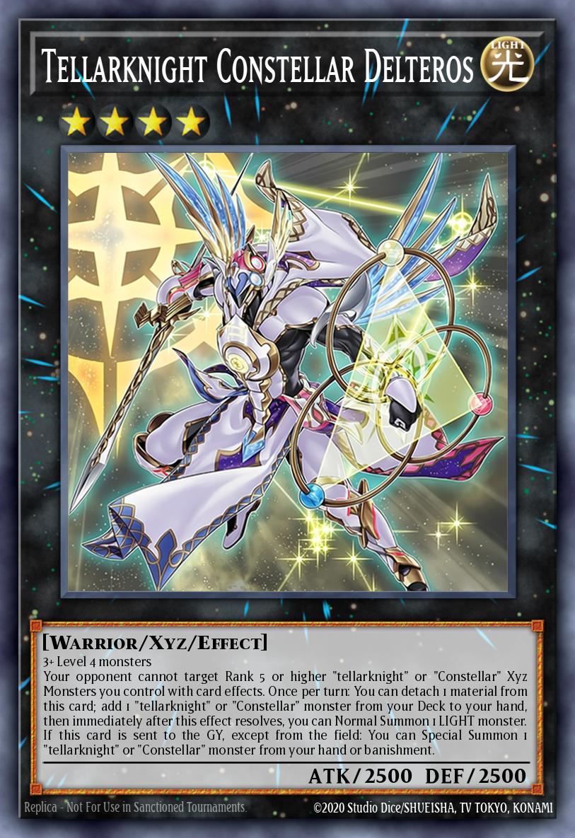 Tellarknight Constellar Delteros - BLGG-EN019 - Secret Rare