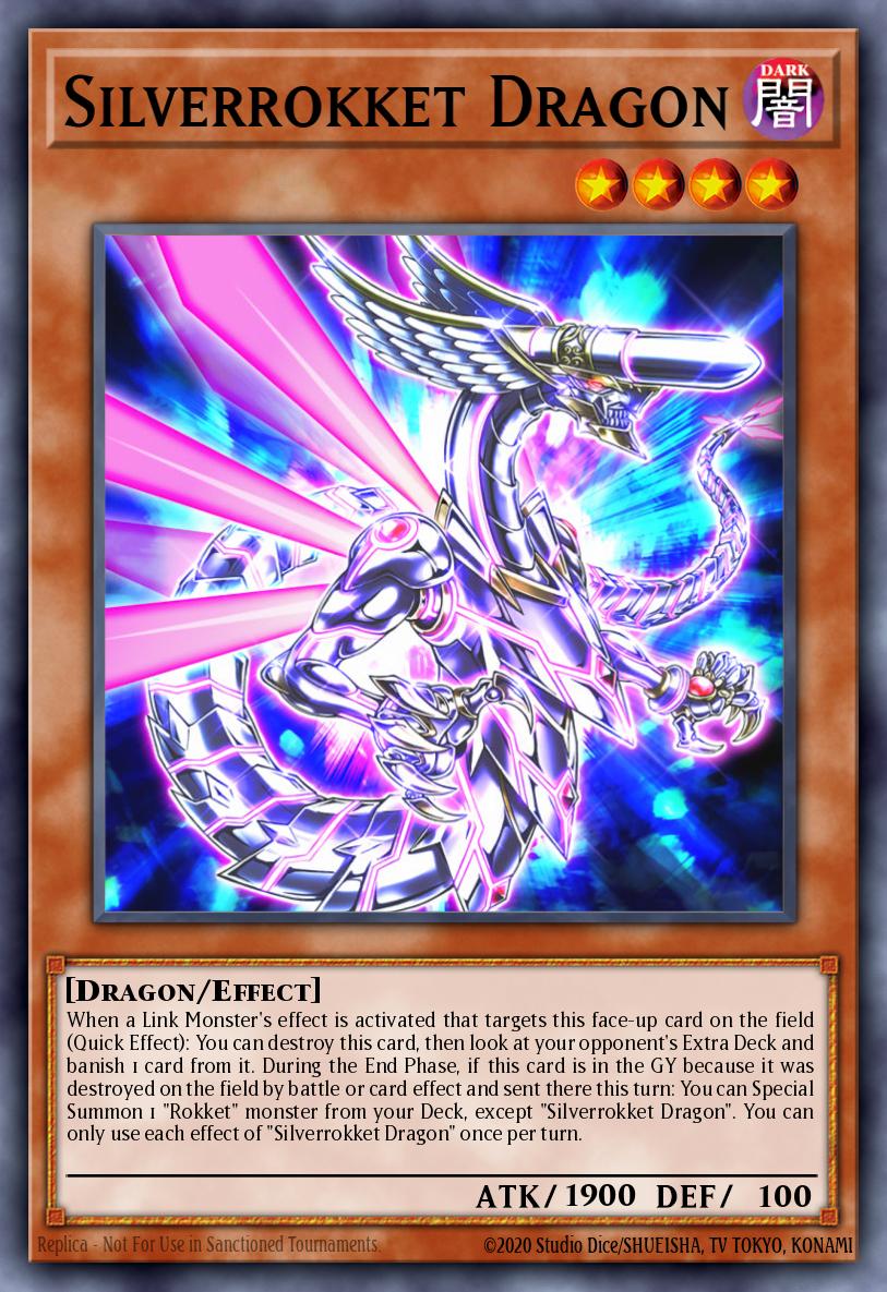 Silverrokket Dragon - BLGG-EN072 - Ultra Rare