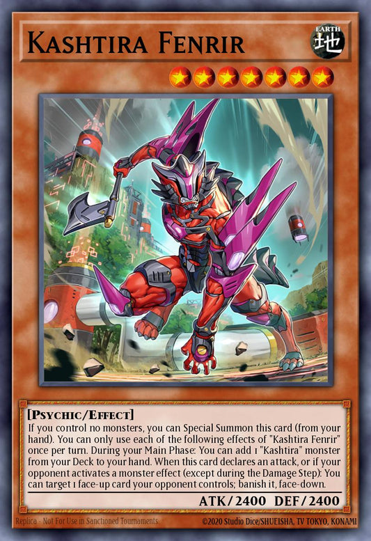 Kashtira Fenrir - RA05-EN024 - Ultra Rare