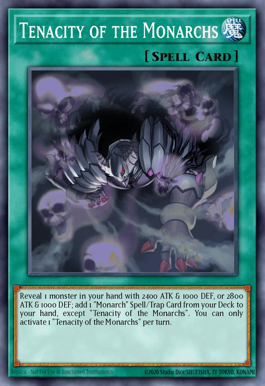 Tenacity of the Monarchs - MP25-EN025 - Starlight Rare