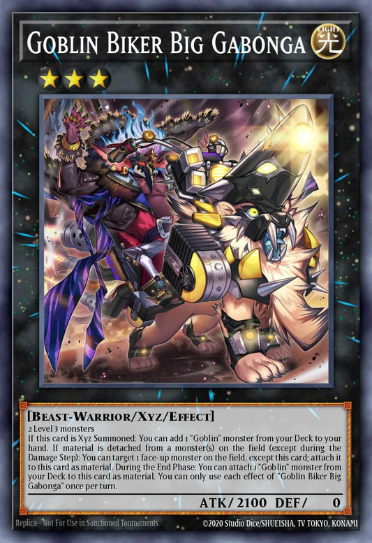 Goblin Biker Big Gabonga - MP25-EN002 - Starlight Rare