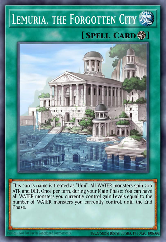 Lemuria, the Forgotten City - LED9-EN055 - Common