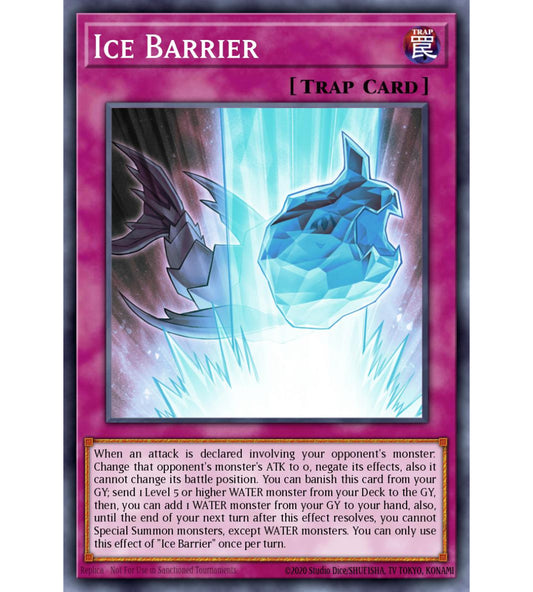 Ice Barrier - Secret Rare - RA01-EN071