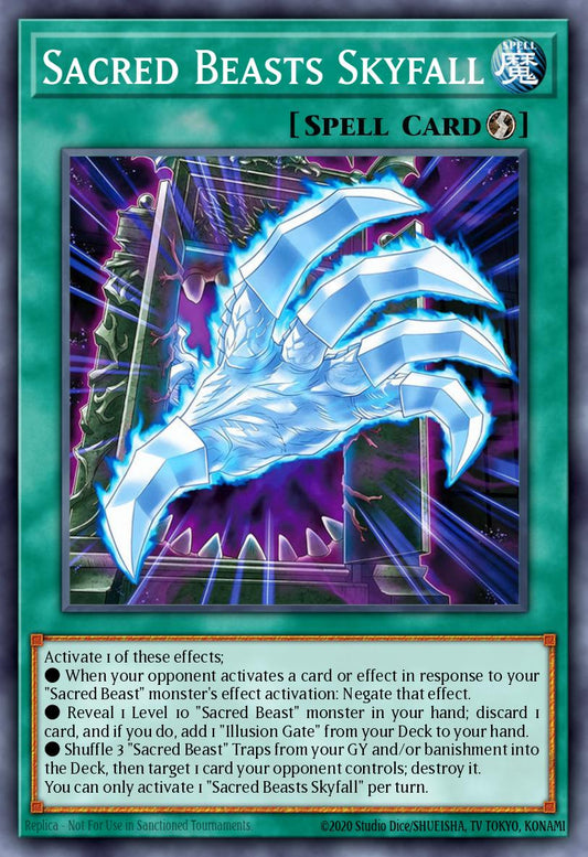 Sacred Beasts Skyfall - BETB-EN065 - Common