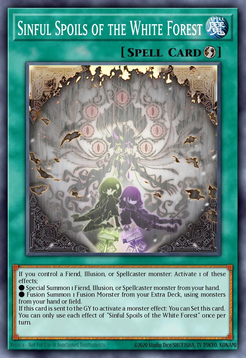 Sinful Spoils of the White Forest - MAMO-EN099 - Ultra Rare