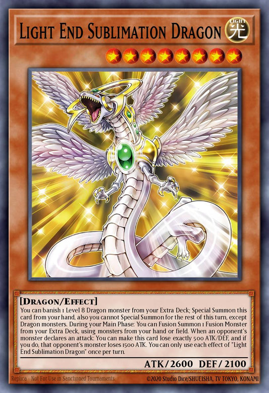 Light End Sublimation Dragon - MP25-EN211 - Ultra Rare