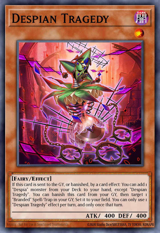 Despian Tragedy - Ultra Rare - CH01-EN009