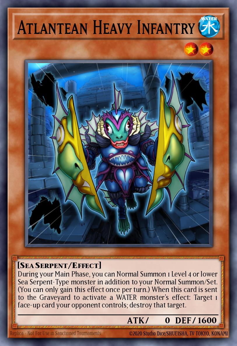 Atlantean Heavy Infantry - RA04-EN010 - Super Rare