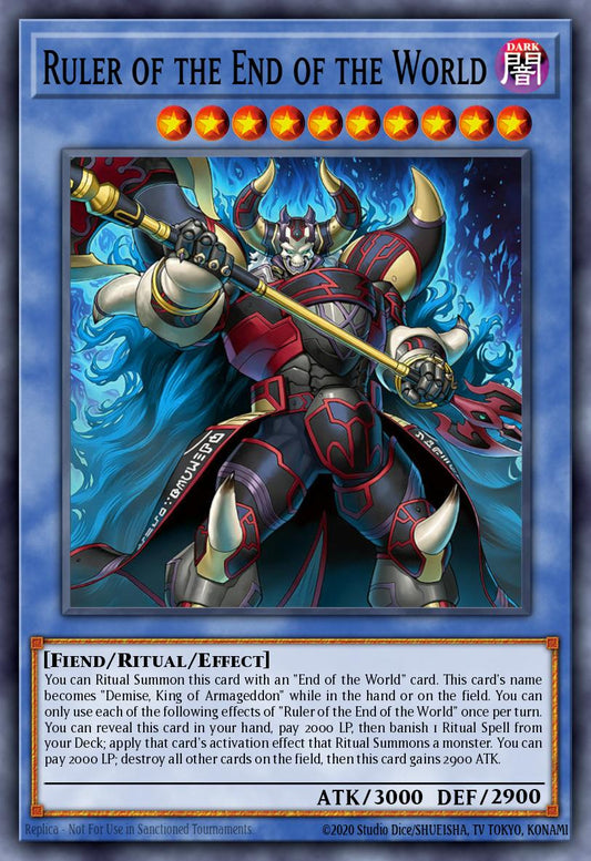 Ruler of the End of the World - MAMO-EN121 - Secret Rare
