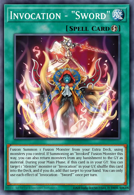 Invocation - "Sword" - CORI-EN053 - Ultra Rare