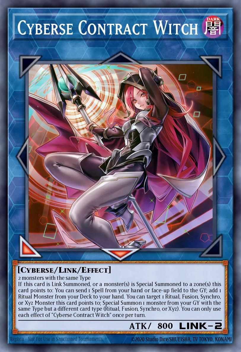 Cyberse Contract Witch - MAMO-EN018 - Ultra Rare