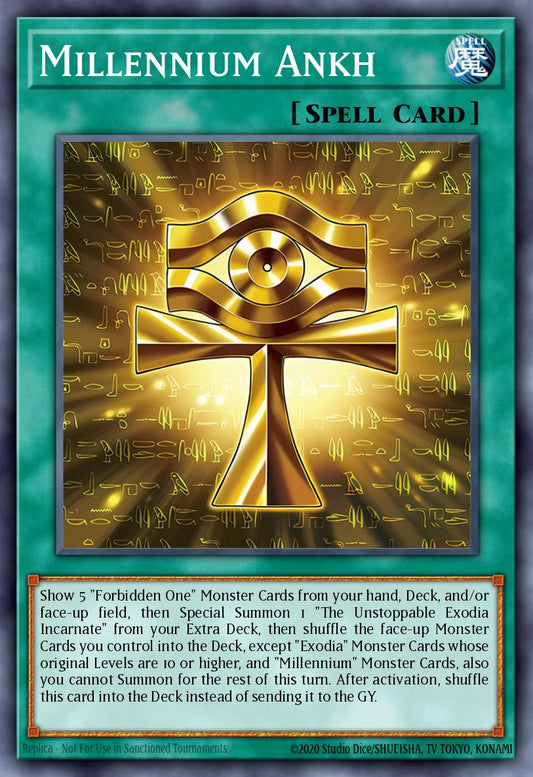 Millennium Ankh - MP25-EN011 - Starlight Rare