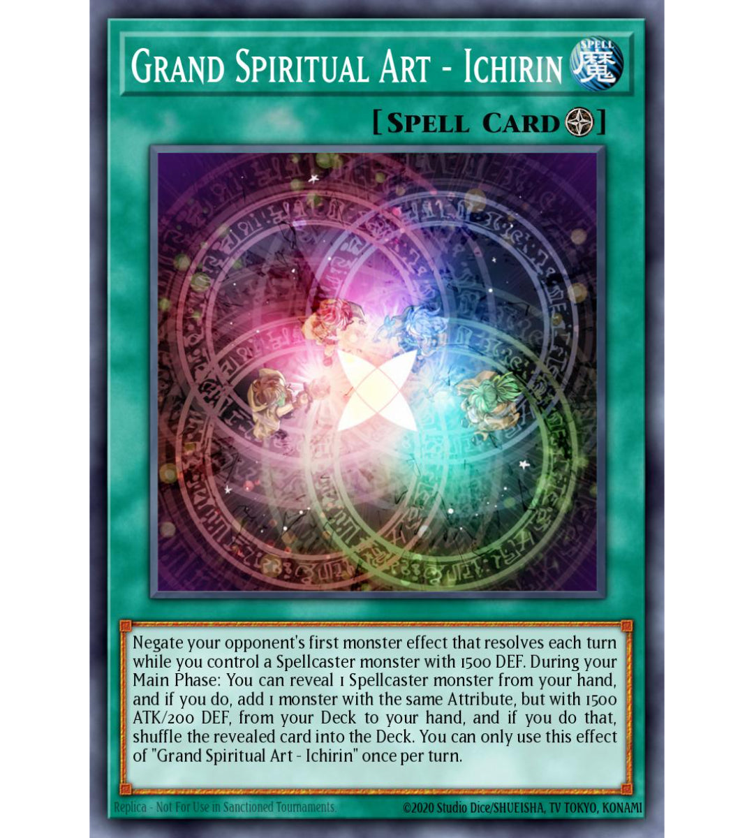 Grand Spiritual Art - Ichirin - Ultra Rare - CH02-EN030
