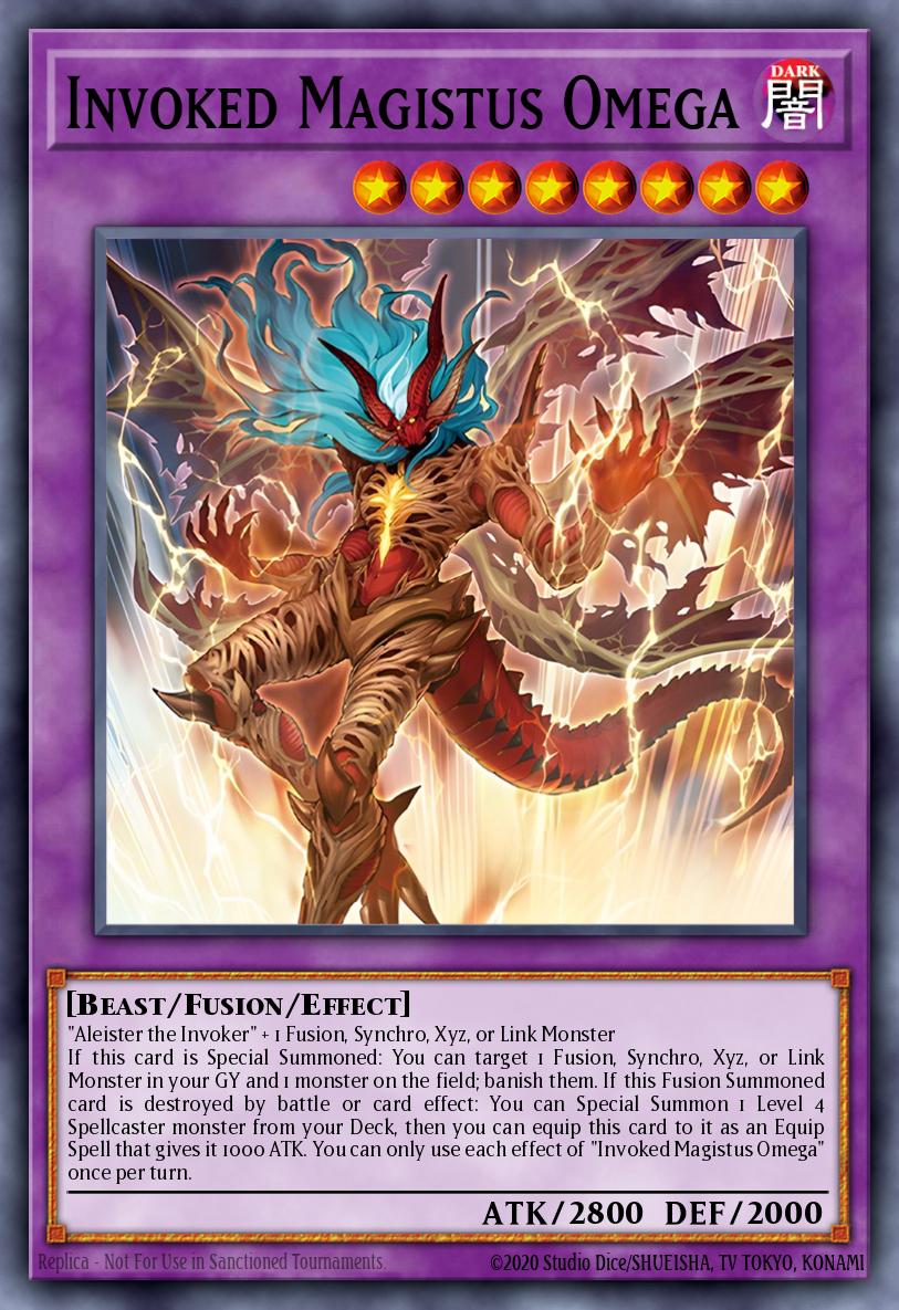 Invoked Magistus Omega - BPRO-EN100 - Ultra Rare