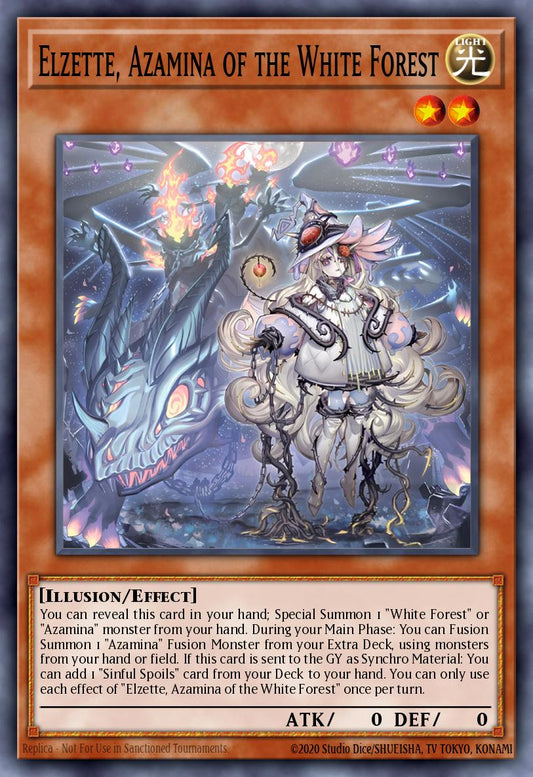 Elzette, Azamina of the White Forest - MAMO-EN054 - Ultra Rare