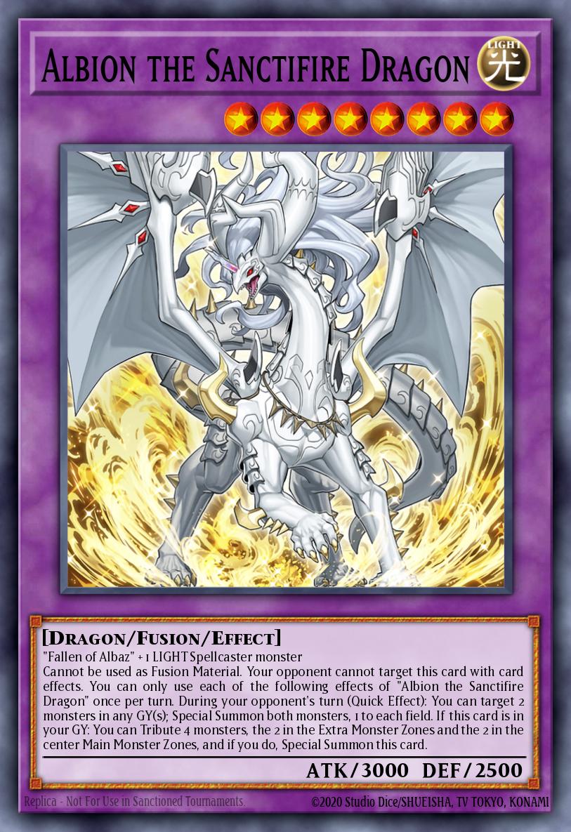 Albion the Sanctifire Dragon - RA05-EN037 - Ultimate Rare