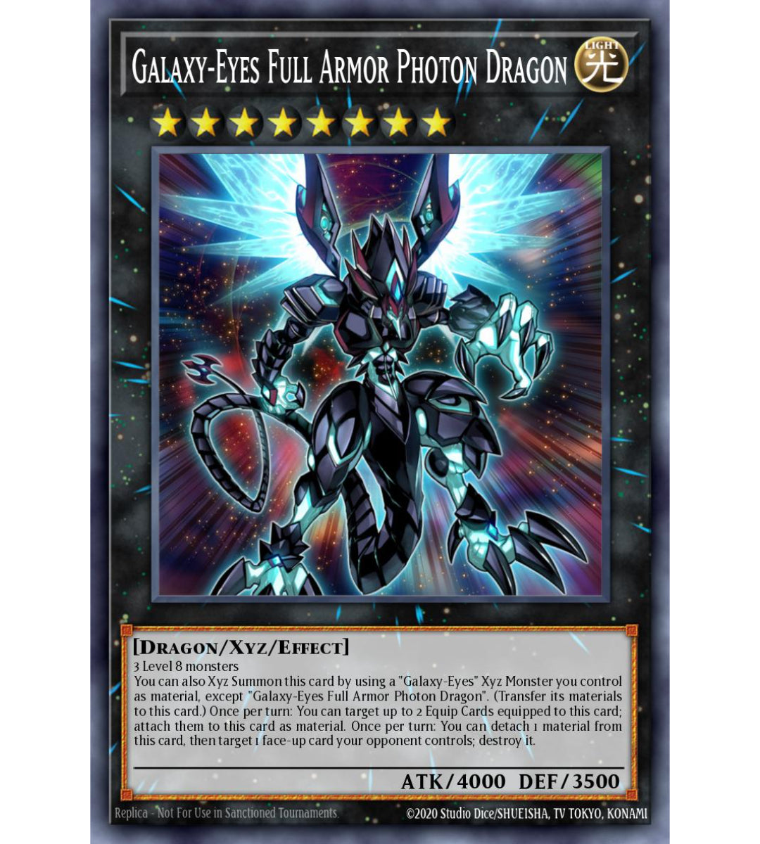Galaxy-Eyes Full Armor Photon Dragon - Super Rare - RA01-EN037