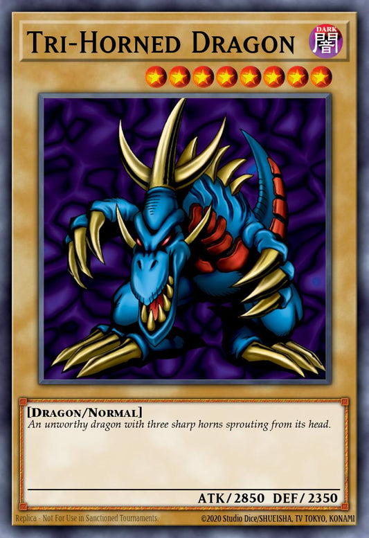 Tri-Horned Dragon - RA05-EN001 - Starlight Rare