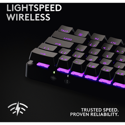 Logitech(R) G PRO X 60 Lightspeed Gaming Keyboard - Black - Image 3