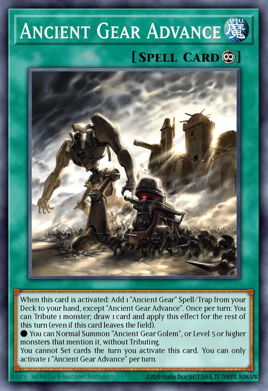 Ancient Gear Advance - MP25-EN194 - Ultra Rare