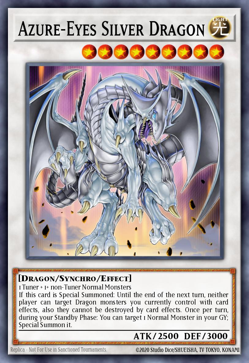 Azure-Eyes Silver Dragon - RA04-EN208 - Platinum Secret Rare