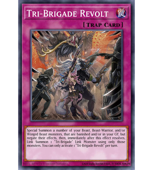 Tri-Brigade Revolt - Secret Rare - RA01-EN079