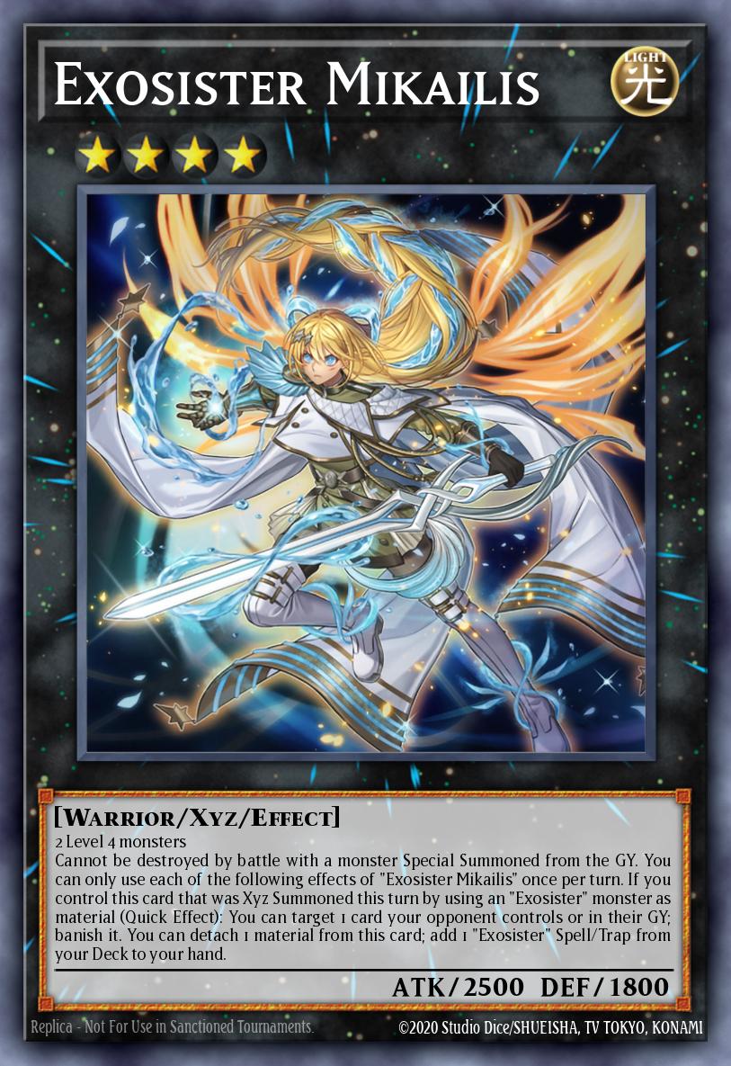 Exosister Mikailis - RA05-EN050 - PLatinum Secret Rare