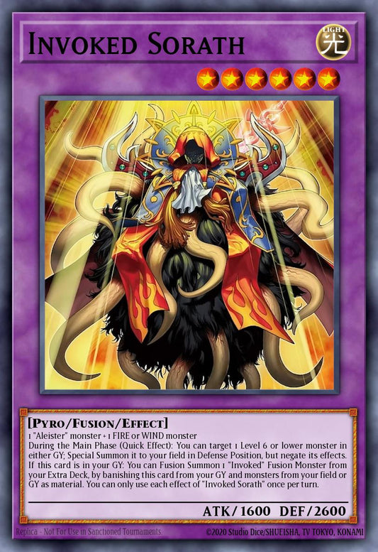 Invoked Sorath - CORI-EN030 - Super Rare
