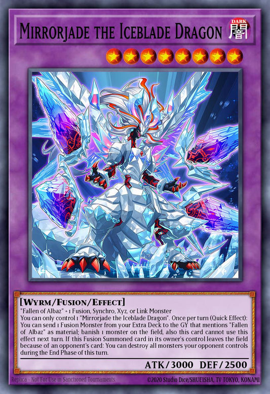 Mirrorjade the Iceblade Dragon - Ultra Rare - CH01-EN042