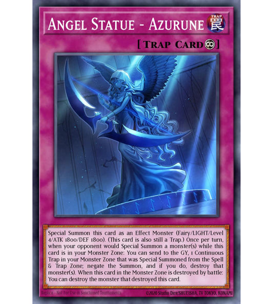 Angel Statue - Azurune - Ultra Rare - CH02-EN040