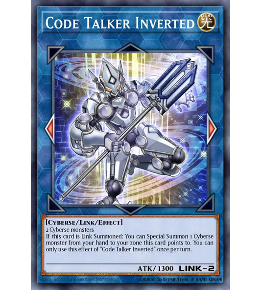 Code Talker Inverted Secret Rare RA01-EN045