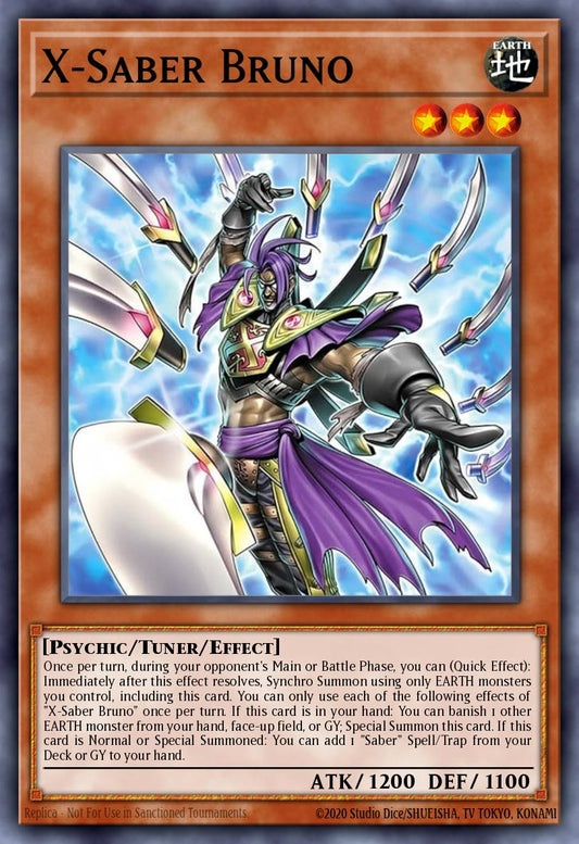 X-Saber Bruno - Ultra Rare